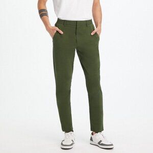 Fabletics Mens Olive Green The Only Pant Size Large Short